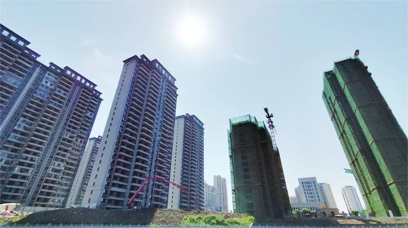 香榭水岸5月工程进度播报||12#、13#楼主体施工完成