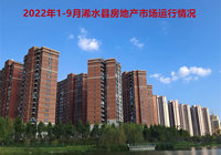 2022年1-9月浠水县房地产市场运行情况！