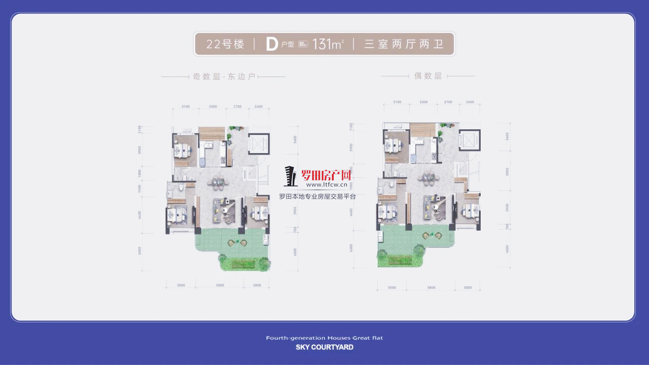 兰亭壹号院二期D户型