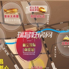 九江林安国际商贸物流产业园区位图