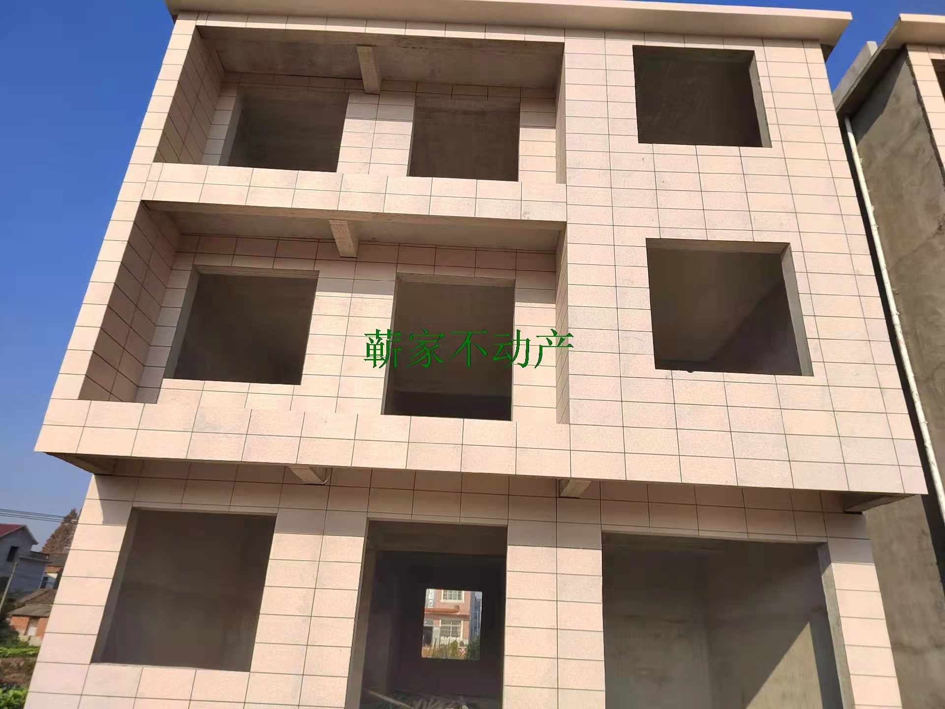 何大垸村单门 户带庭院