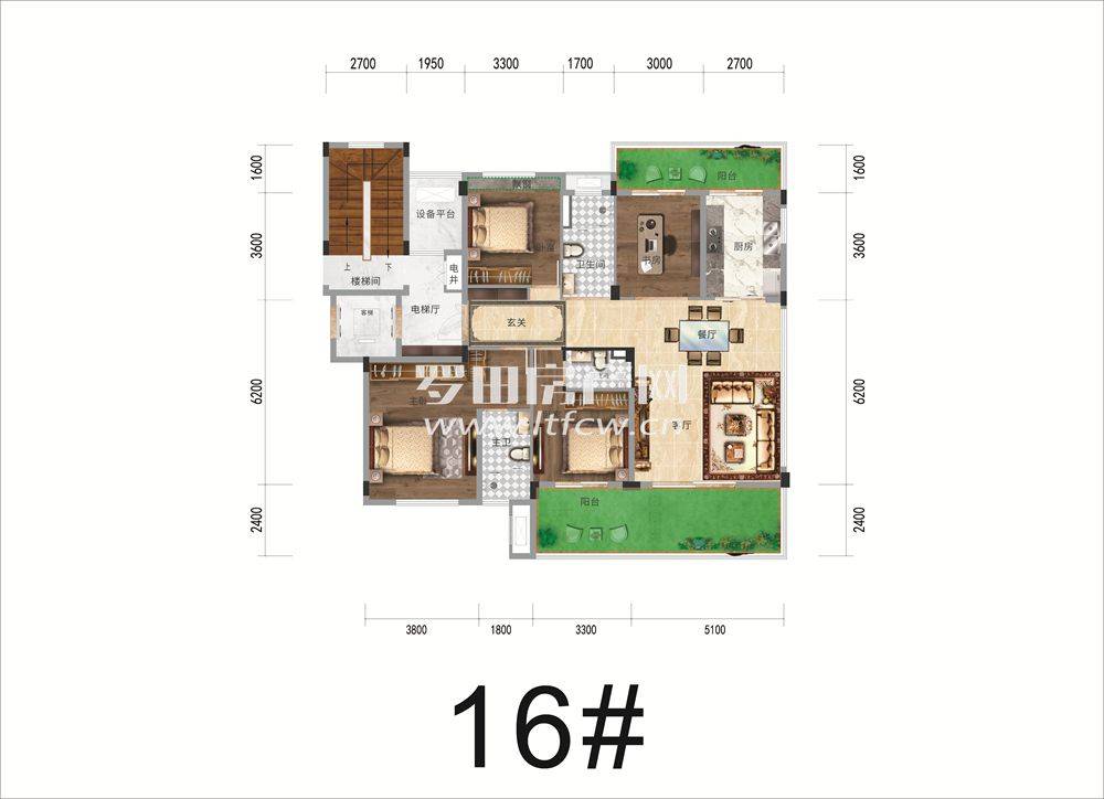 兰亭世家--住宅B户型