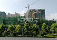 东城壹号7月最新工程进度汇报 5#楼建至22层