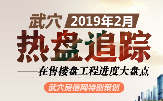 2019年2月武穴在售楼盘工程进度汇总