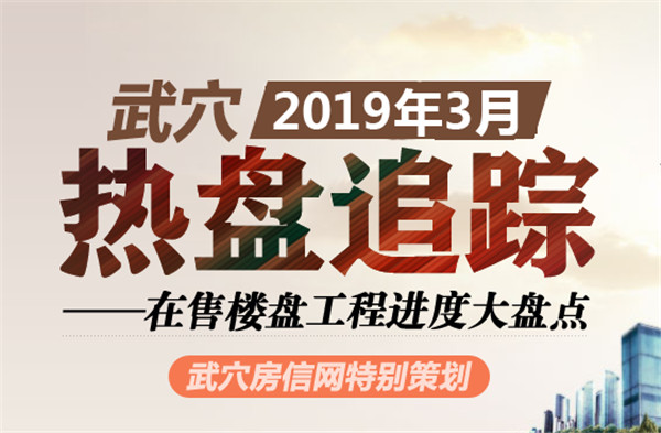 2019年3月武穴在售楼盘工程进度汇总