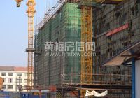 滨河阳光11月最新工程进度 1，2#楼已建9层