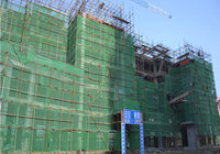 浠水祥和花园二期1月最新工程进度 6号楼已封顶