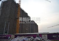 滨河阳光1月最新工程进度 1，2号楼封顶