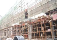 望江秀色最新6月份工程进度   商铺已建第二层