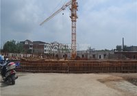 江城水岸最新8月份工程进度   在建地上第一层