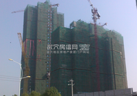 君合·中央城最新工程进度  2#3#楼31层已完成