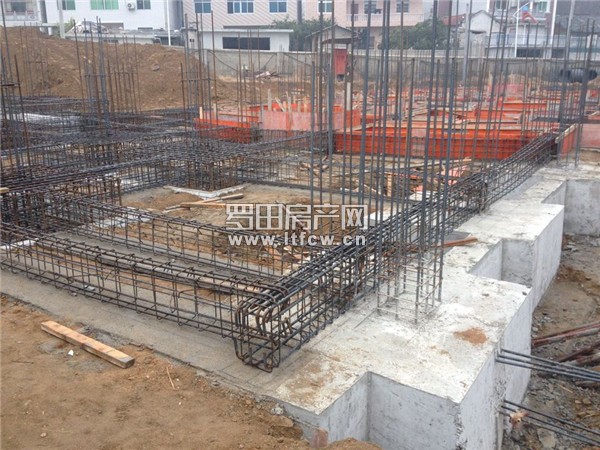 天盛·六十公馆2015年1月工程进度 2.3#楼相约封顶