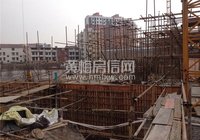 鄂东建材广场1月最新工程进度 地下施工中