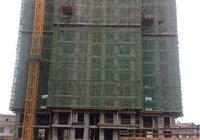 蕲河金岸3月最新工程进度  1#2#楼建至13层