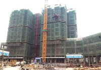 赤东中央城5月最新工程进度  1#楼已建至11层