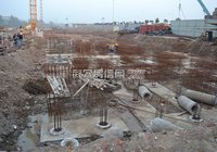 珺伟•新城时代 10月最新工程进度 地下基础施工