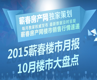 蕲春房产网 10月 “楼市” 月报动态大盘点