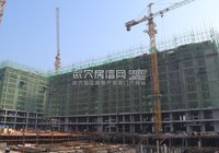 鑫兴华城 2月最新工程进度  基础施工