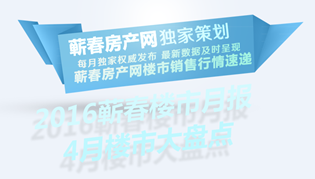 蕲春房产网 4月 “楼市” 月报动态大盘点