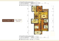申丰•金色家园B3/116㎡三房两厅户型配样板间品鉴！
