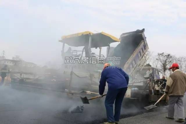 项目建设进行时｜武穴沿江一级公路节前施工忙