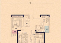 “新八·世纪华城”两居室，也可以这样美！
