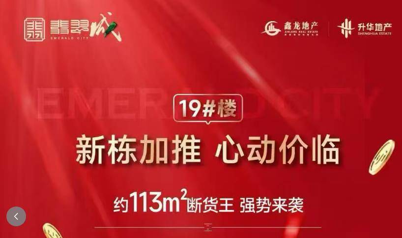 🔥19#楼 新栋加推 心动价临!