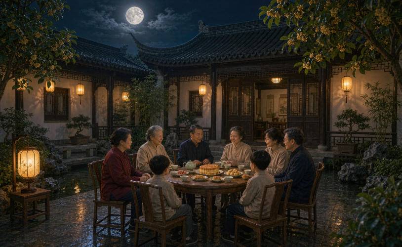 今年中秋，在武穴过一次宋人的月亮