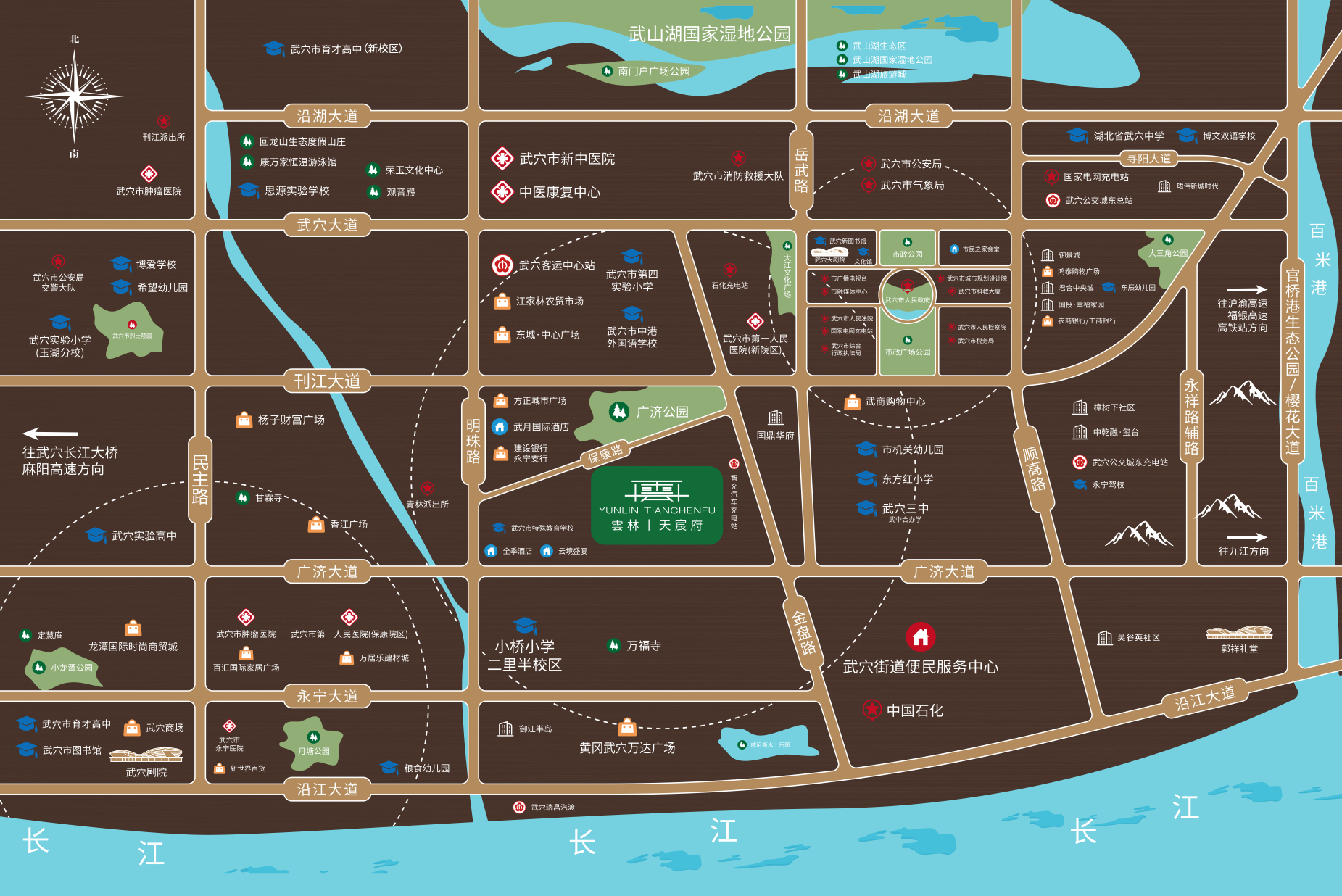 雲林·天宸府区位图